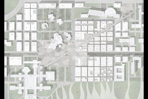 OMA's Lab City project - site plan